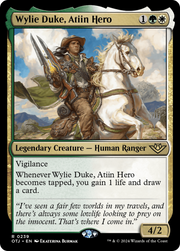 Wylie Duke, Atiin Hero (PPOTJ-239) - Outlaws of Thunder Junction Promos Foil