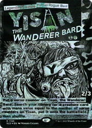 Yisan, the Wanderer Bard (SLD-1196) - Secret Lair Drop (Borderless) Foil
