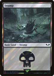Swamp (40K-314) - Warhammer 40,000 Commander Foil