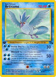 Articuno (17) 017/62  - 1st Edition Fossil - Rare