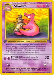 Slowbro 043/62  - 1st Edition Fossil - Uncommon