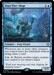 Dour Port-Mage (PPBLB-047) - Bloomburrow Promos