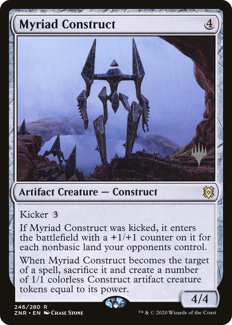 Myriad Construct (PPZNR-246P) - Zendikar Rising Promos