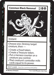 Common Black Removal (MB2PC-) - Mystery Booster 2