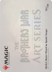Hurkyl, Master Wizard // Hurkyl, Master Wizard (ABRO-010) - The Brothers' War Art Series (Borderless) Foil
