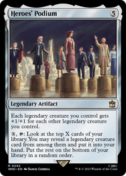 Heroes' Podium (WHO-242) - Doctor Who