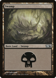 Swamp (M14-238) - Magic 2014 Foil