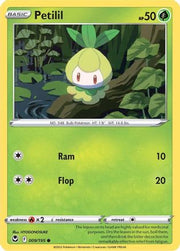 Petilil 009/195  SWSH12 Silver Tempest - Common