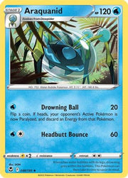 Araquanid 048/195  - Reverse Holofoil SWSH12 Silver Tempest - Uncommon