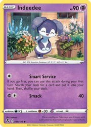 Indeedee 086/195  SWSH12 Silver Tempest - Common
