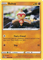 Baltoy 093/195  SWSH12 Silver Tempest - Common
