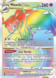 Mawile VSTAR (Secret) 200/195  - Holofoil SWSH12 Silver Tempest - Secret Rare