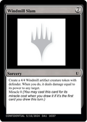 Windmill Slam (UNK-UC07) - Unknown Event