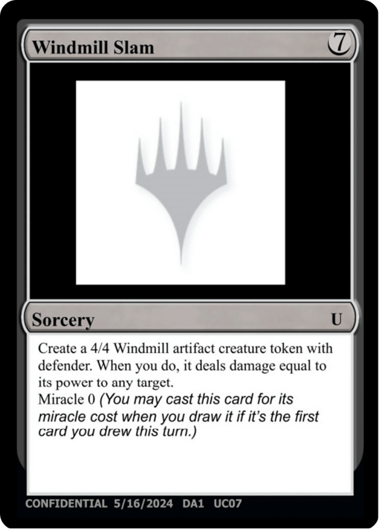 Windmill Slam (UNK-UC07) - Unknown Event