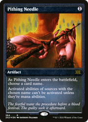 Pithing Needle (2X2-564) - Double Masters 2022 Etched Foil