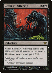 Death Pit Offering (8ED-124★) - Eighth Edition Foil