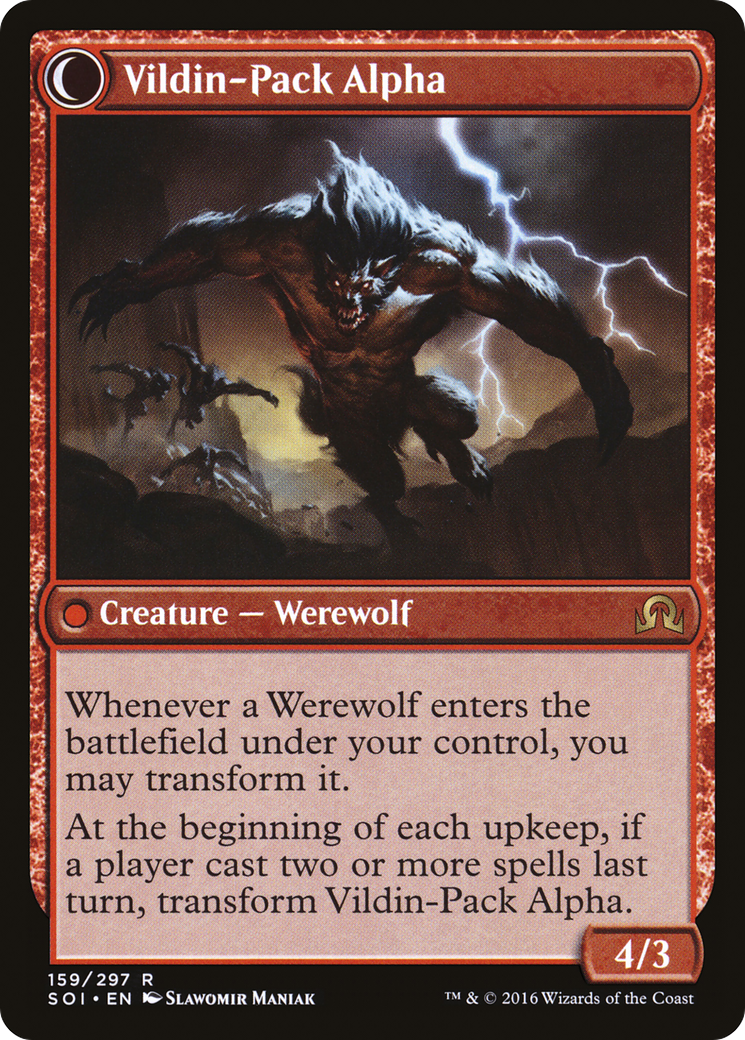 Geier Reach Bandit // Vildin-Pack Alpha (SOI-159) - Shadows over Innistrad: (Double Faced Transform) Foil