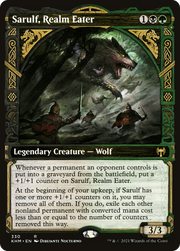 Sarulf, Realm Eater (KHM-330) - Kaldheim: (Showcase) Foil