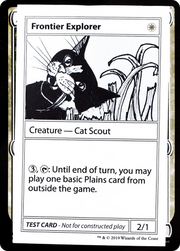 Frontier Explorer (CMB1-006) - Mystery Booster Playtest Cards 2021