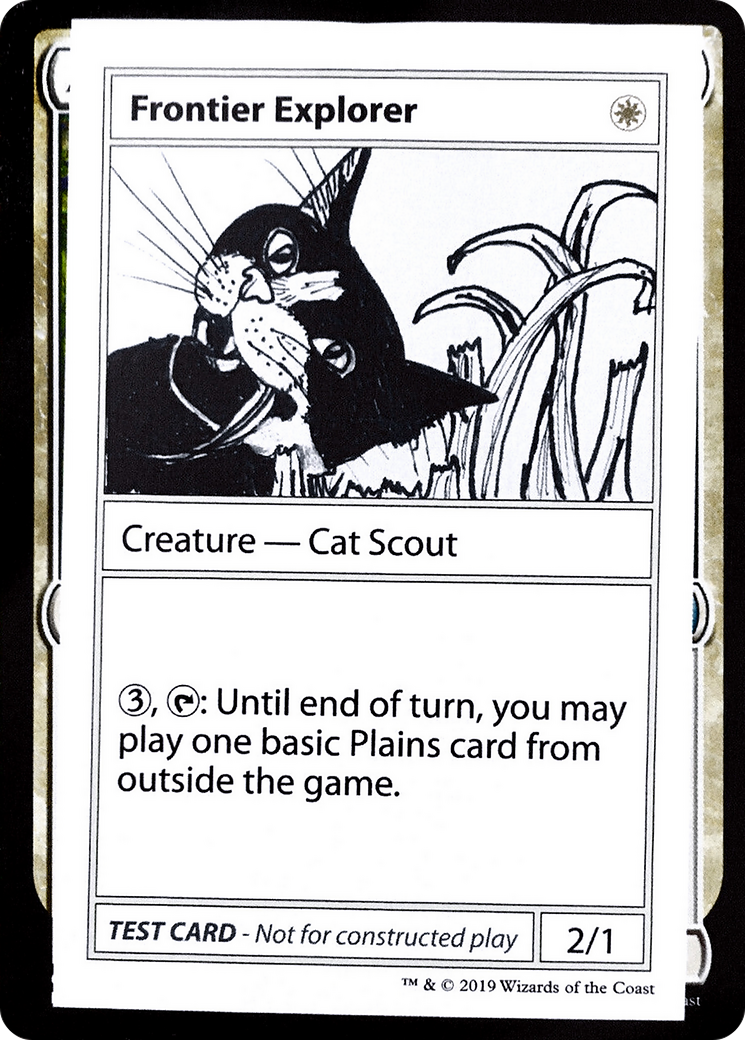 Frontier Explorer (CMB1-006) - Mystery Booster Playtest Cards 2021