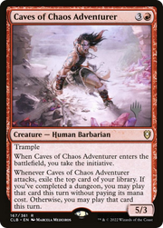 Caves of Chaos Adventurer (PPLCI-167) - Battle for Baldur's Gate Promos Foil