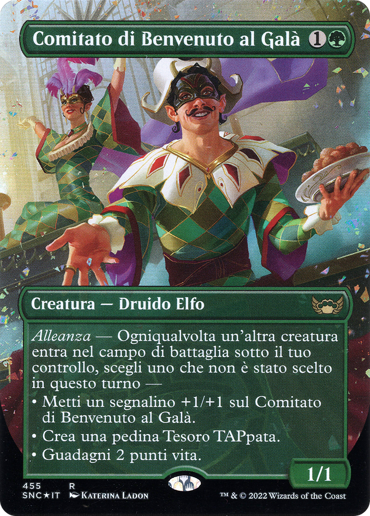 Gala Greeters (UMP-455) - Streets of New Capenna (Borderless) Foil