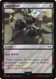 Dark Ritual (40K-196) - Warhammer 40,000 Commander Foil