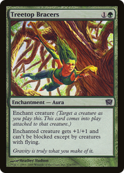 Treetop Bracers (9ED-276★) - Ninth Edition Foil