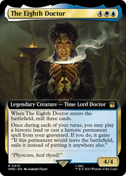 The Eighth Doctor (WHO-410) - Doctor Who: (Extended Art) Foil
