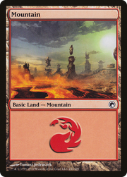 Mountain (SOM-244) - Scars of Mirrodin