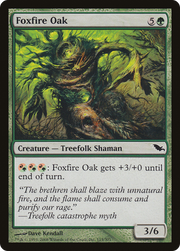 Foxfire Oak (SHM-115) - Shadowmoor Foil