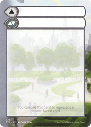 Double-Faced Substitute Card (SSTX-004) - Strixhaven: School of Mages Substitute Cards (Borderless)