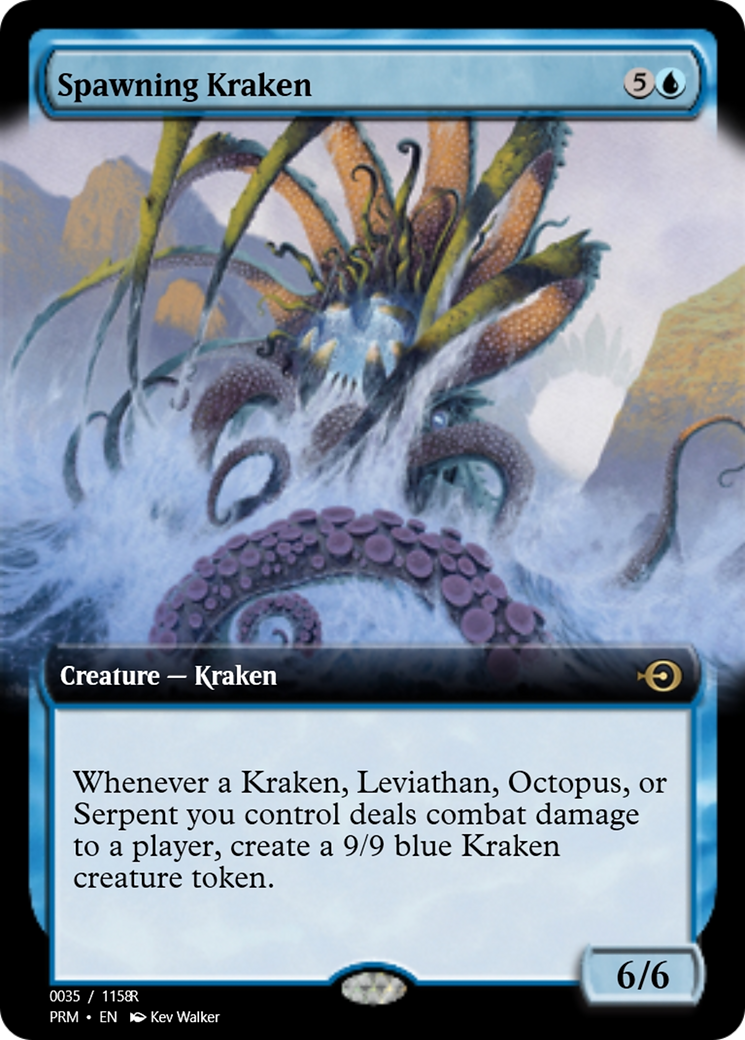Spawning Kraken (PRM-90042) - Magic Online Promos