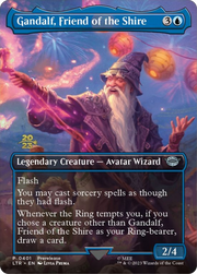 Gandalf, Friend of the Shire (PRE-401S) - Tales of Middle-earth Promos (Borderless) Foil