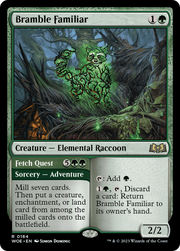 Bramble Familiar // Fetch Quest (WOE-164) - Wilds of Eldraine