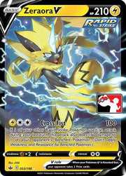 Zeraora V 053  - Holofoil Prize Pack Series Cards - Ultra Rare