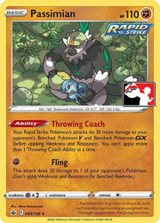 Passimian 088  - Holofoil Prize Pack Series Cards - Rare