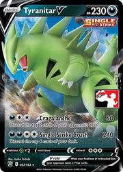 Tyranitar V 097  - Holofoil Prize Pack Series Cards - Ultra Rare