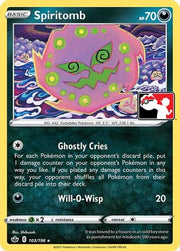 Spiritomb 103  - Holofoil Prize Pack Series Cards - Rare