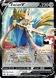 Zacian V 138  - Holofoil Prize Pack Series Cards - Ultra Rare