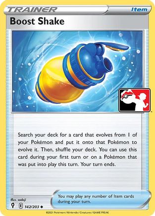 Boost Shake 142  Prize Pack Series Cards - Uncommon