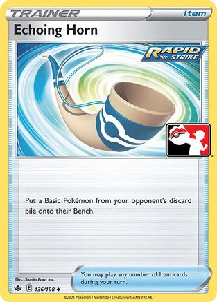 Echoing Horn 136  Prize Pack Series Cards - Uncommon