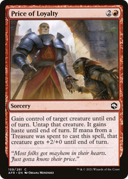 Price of Loyalty (AFR-159) - Adventures in the Forgotten Realms Foil
