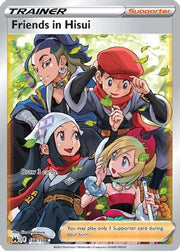Friends in Hisui (Full Art) 148/159  - Holofoil Crown Zenith - Ultra Rare