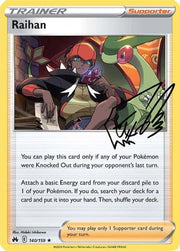 Raihan 140/159  - Reverse Holofoil Crown Zenith - Holo Rare