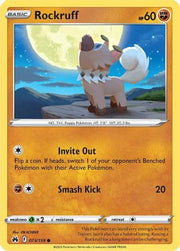 Rockruff 073/159  - Reverse Holofoil Crown Zenith - Common
