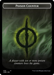 Poison Counter // Beast Double-sided Token (ONC-) - Commander: Phyrexia: All Will Be One