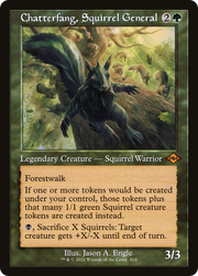 Chatterfang, Squirrel General (MH2-410) - Modern Horizons 2 Foil