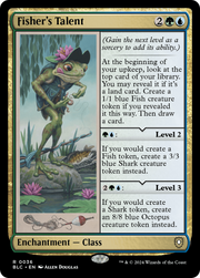 Fisher's Talent (BLC-036) - Bloomburrow Commander