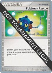Pokemon Rescue - 2010 (Mychael Bryan) 115  World Championship Decks - Uncommon